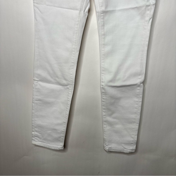 Madewell Curvy High-Rise Skinny Jeans in Pure White NWT size 26 - Picture 5 of 16